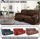 Extra Wide 75  - 100   Reclining 2 Seater Sofa  Extra Wide Reclining Love Seat S