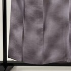 Japanese Kimono Fine Pattern Ash Purple 156 5cm 5 Ft 2 In Pure Silk B2353