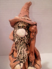 Stephen Baldauf Signed Clay Wizard Figurine Wizardcore Magic Folk Art