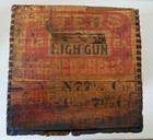 Antique Wooden The Peters Cartridge Co  Crate Advertising Shell Box Ammunition