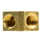 Brass Y Splitter 1 4  Mnpt X 1 4  Fnpt Fitting Gas  25  X  25  Wye Fitting