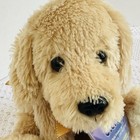Russ Shining Stars Yellow Lab Dog Puppy Plush Stuffed Animal Sealed Code Vintage