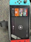 Nintendo Switch Oled W  New Dock  Joy-con Grip And Nintendo Branded Power Cord 