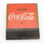 Drink Coca-cola - Vintage 1930 s Diamond Match Co  Unstruck Matchbook