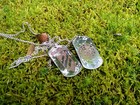 Russo Ukrainian War Dog Tag Id  Ukraine Army Field Gear 3 Rd Assault Werewolf