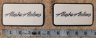 Alaska Airlines Iron On Patch Patches 2 Patch Lot Never Used