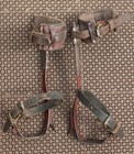 Vintage Lineman s Bashlin Tree Pole Climbing Gaffs Spikes-bd 16b