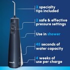  Waterpik Cordless Pulse Water Flosser For Teeth   Gums Care Wf-20 Blue 