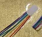 4 Rainbow  Bookmark 7 Ribbons 1 8   x12    Long  Bible Study Journal Book Share Gift