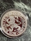 2017 Netherlands 1 Oz Silver Lion Dollar Restrike  bu 
