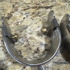 Spurs Angled Long Neck Ball Men   s Spurs Great Condition See Pictures