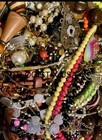 Vintage Estate   Modern Costume Jewelry 2 Lbs Lot Junk Drawe Variety
