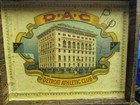 Detroit  Mich  D a c  Detroit Athletic Club Wooden Cigar Box Scarce Michigan Mi