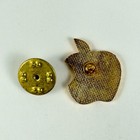 Vintage Apple Macintosh Computer Rainbow Logo Lapel Pin 1980s