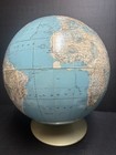 Rand Mcnally World Globe 60 s 70 s Vintage Raised Topography 38   d Large