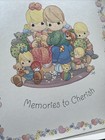 Hallmark Precious Moments Photo Album   Scrapbook     Memories To Cherish    1998