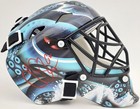 Sale  Chris Driedger Signed Seattle Kraken Blue Mini Goalie Mask Fanatics Holo