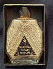 Vintage California Nugget Perfume Micro Beads Art Deco Bottle With Box Very Rare