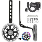 Training Wheels Bike Fit For 12 14 16 18 20  Bike With Flash Light Wheel 1 Pair