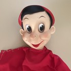 Vintage 1960s Walt Disney Pinocchio Hand Puppet 