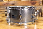 Ludwig Backbeat 14x6  Snare Drum Metallic Silver Sparkle