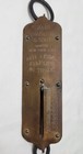 Antique John Chatillon   Sons 50 Lb Pound Hanging Brass Scale New York