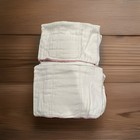 Happy Beehinds  Lot Of 8 Reusable Cloth Diapers-12 Inserts One Size Girls Great