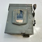 Square D Du-321-rb Safety Switch Series E1 Type 3r Enclosure 30 Amps 240 Vac