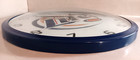 Miller Lite Beer Bar Clock Battery Advertising Sign Man Cave Oval Glass Metal