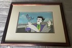 The Joker And Batman Original Production Animation Cel - Filmation Studios