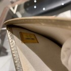 Authentic Chanel Cc Logo Long Wallet Champagne Gold 12831395