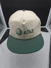 At t Vintage Rare Green Logo  Snapback  Cap Hat Classic Phone Company Ma Bell