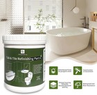 Tub And Tile Refinishing Kit  Bathtub Sink Countertop Diy Paint Kit  32oz  White