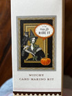 Anna Griffin Halloween Witch Paper Doll Card Kit  New  Retired  Hard To Find 