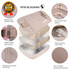 Money Belt For Travel Women And Men Slim Hidden Travel Wallet With Rfid Blocking