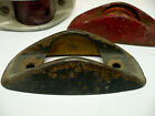 Lot Of 3 Vintage Marker Lights   Frame Yankee 78 Amber   Oth Trailer Truck Boat