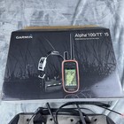 Garmin Alpha 100   Tt15 Dog Device Gps Collar  Hunting Training Excellent