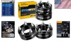 2 Inch Wheel Spacers 5x4 5 Forged Aluminum Black For Jeep Explorer Mustang