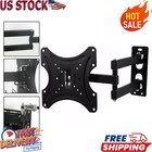 Full Motion Tv Wall Mount Bracket Swivel Tilt 17 22 24 26 32 40 42 Inch Led Lcd