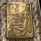 Zippo Lighter 1997 Barrett Smythe Brass Embossed Elephant W  Pamphlets  case Usa