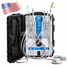 Dental Wall Turbine Unit 4h treatment Unit Air Compressor Suction System Us