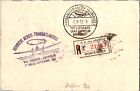 1932 Republic Uruguay Lz 127 Graf Zeppelin Flight Postcard Cover To Germany Saf