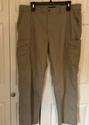 Tru-spec 24-7 Tactical Pants 42x31 Khaki Ripstop  14 Pockets Flex Waist