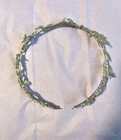 Luxury Silver Leaf Crystal Bridal Tiara     Boutique Crown