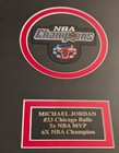 Michael Jordan Signed Framed Jersey Authenticated   Coa Chicago Bulls