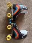 Moxi Rainbow Rider Black Asphalt Roller Skates Skate Size 9 New Without Box