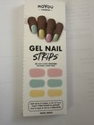 Moyou London Semi Cured Gel Nail Strips - 20 Pcs  Nail Wraps For Salon-qualit