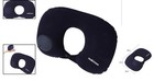 Soft Flocked Inflatable Neck Pillow - Versatile Travel Support For Every Journey