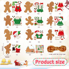 50 Pcs Christmas Gingerbread Craft Kit For Kids Diy Christmas Ornaments Craft Ki