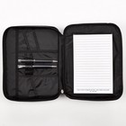 Bible Cover Two Fold Book Organizer New Black Extra Large 10 3 4   x7 1 2   x 1 1 2   